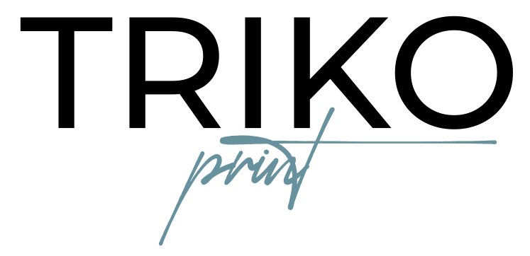Logo Triko Print - cierne